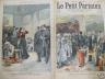 LE PETIT PARISIEN 1901 N 646 MARINS ITALIENS DEVORES PAR DES REQUINS