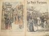 LE PETIT PARISIEN 1902 N 722 LES INCULPES DE MARGUERITE