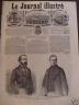 LE JOURNAL ILLUSTRE 1866 N 107 MM.EMILE AUGIER et DE BOISSY