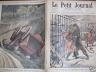 LE PETIT JOURNAL 1900 N 522 DOMPTEUR BLESSE DANS LA CAGE AUX LIONS