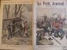 LE PETIT JOURNAL 1901 N 580 A TIEN- TSI : RIXE ENTRE SOLDATS