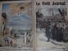 LE PETIT JOURNAL 1911 N 1078 L'AEROPLANE POSTAL ET LE PAQUEBOT