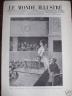 LE MONDE ILLUSTRE 1886 N 1531 LE CONSERVATOIRE DE MUSIQUE