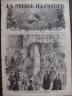 LA PRESSE ILLUSTREE 1872 N 243 INVESTITURE DU LORD MAIRE LONDRES