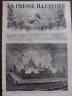 LA PRESSE ILLUSTREE 1872 N 239 INCENDIE DE L'ESCURIAL : ESPAGNE