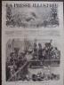 LA PRESSE ILLUSTREE 1872 N 223 UNE FÊTE FORAINE A PARIS