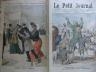 LE PETIT JOURNAL 1902 AGITATION AU MAROC : OMAR ZARAHUN