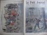 LE PETIT JOURNAL 1907 N 844 LES BÛCHERONS DANS LES BOIS