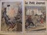LE PETIT JOURNAL 1913 N 1168 DUEL MORTEL AU THEATRE
