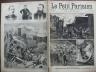 LE PETIT PARISIEN 1892 N 173 UN SINISTRE A PARIS