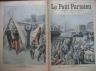 LE PETIT PARISIEN 1902 N 724 MARSEILLE LA GREVE DES INSCRITS MARITIME