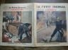 LE PETIT JOURNAL ILLUSTRE 1928 N 1967 UN POMPIER INCENDIAIRE