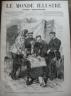 LE MONDE ILLUSTRE 1874 N 919 DON CARLOS ET SES GENERAUX