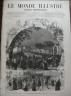 LE MONDE ILLUSTRE 1874 N 917 LE CULTE DES MORTS A PARIS