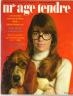 Mlle AGE TENDRE 1969 N 57 FRANCOISE HARDY - SYLVIE VARTAN -