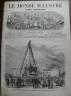 LE MONDE ILLUSTRE 1868 N 590 LA STATUE DU ROI LEOPOLD 1er