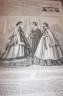 RARE LA MODE ILLUSTREE 1861 N° 7 SUPERBE ILLUSTRATION