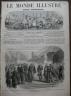 LE MONDE ILLUSTRE 1866 N 456 L' EMPEREUR ET L' IMPERATRICE