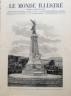 LE MONDE ILLUSTRE 1896 N 2032 LE MONUMENT DU CENTENAIRE A NICE