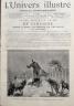 L'UNIVERS ILLUSTRE 1888 N 1756 CIRQUE D'HIVER LE DOMPTEUR RUDESINDO ET SES LOUPS