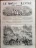 LE MONDE ILLUSTRE 1864 N 396 TROUBLES A SAINT-DOMINGUE ( HAÏTI)