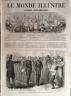 LE MONDE ILLUSTRE 1861 N 222 LE PREMIER ROI DU SIAM RAMA V ET SES EPOUSES