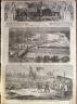 LE NOUVEL ILLUSTRE 1866 NUMERO 1: LES REGATES A PARIS AU PONT DE LA CONCORDE