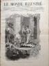 LE MONDE ILLUSTRE 1888 N 1606 A PARIS LE PERCEMENT DE LA RUE DU LOUVRE