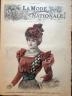 LA MODE NATIONALE 1897 N 46 CORSAGE FANTAISIE