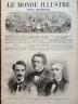 LE MONDE ILLUSTRE 1869 N 660 ELECTIONS DE LA SEINE : H. ROCHEFORT, CREMIEUX, E.ARAGO