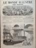 LE MONDE ILLUSTRE 1869 N 653 VOYAGE DE L' IMPERATRICE EUGENIE A VENISE