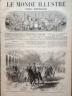 LE MONDE ILLUSTRE 1869 N 637 LE PRINCE DE CARIGNAN, A LA FÊTE DE LA CONSTITUTION