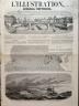 L'ILLUSTRATION 1858 N 791 L' ILE PERIM ET LE DETROIT DE BAC EL MANDEB, MER ROUGE