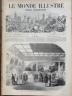 LE MONDE ILLUSTRE 1857 N 6 LE GRAND DUC CONSTANTIN A L' EXPOSITION, 1ere Année