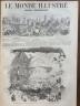 LE MONDE ILLUSTRE 1857 N 34 ECROULEMENT DU PAVILLON DE VINCENNES