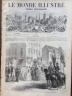 LE MONDE ILLUSTRE 1857 N 20 VOYAGE DE LEURS MAJESTES IMPERIALES A ROUEN