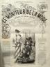 LE MONITEUR DE LA MODE 1891 N 23 TOILETTE DE VILLES D'EAUX