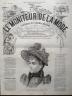 LE MONITEUR DE LA MODE 1891 N 43 CHAPEAU DIRECTOIRE. DESSIN DE J. ROCAULT