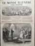 LE MONDE ILLUSTRE 1860 N 158 TROUBLES EN ESPAGNE: LES DEPUTES DEVANT LA REINE
