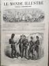 LE MONDE ILLUSTRE 1860 N 146 UNIFORMES DES VOLONTAIRES ANGLAIS