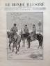 LE MONDE ILLUSTRE 1892 N 1825 RUSSIE:PIQUET DE GARDES- FRONTIERES EN OBSERVATION