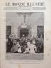 LE MONDE ILLUSTRE 1892 N 1836 LA FAMILLE ROYALE DU DANEMARK AU GRAND COMPLET