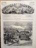 L'UNIVERS ILLUSTRE 1876 N 1087 LES NOUVEAUX TRAMWAYS A VAPEUR DE PARIS