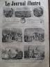 LE JOURNAL ILLUSTRE 1867 N 162 CONSTRUCTIONS PARTICULIERES DES NATIONS A L'EXPO