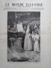 LE MONDE ILLUSTRE 1890 N 1761 LA NOËL A ROME, DANS UN COUVENT D'ORPHELINES