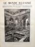 LE MONDE ILLUSTRE 1890 N 1754 RUINES DE L'ANCIEN BATIMENT DE LA COUR DES COMPTES