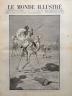 LE MONDE ILLUSTRE 1890 N 1743 A PARIS : LES SOMALIS AU JARDIN D'ACCLIMATATION