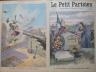 LE PETIT PARISIEN 1908 N 1030 A TUNIS. UN COUP DE CANON FATAL