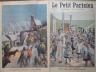 LE PETIT PARISIEN 1908 N 1038 NOËL  CHEZ LES SANS FAMILLE. AUX ENFANTS ASSISTES