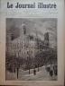 LE JOURNAL ILLUSTRE 1885 N 6 LA TOUR DE LONDRES dite LA TOUR BLANCHE: EXPLOSION